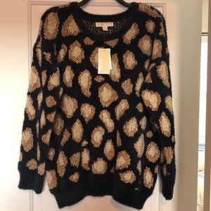 Michael Kors leopard print sweater